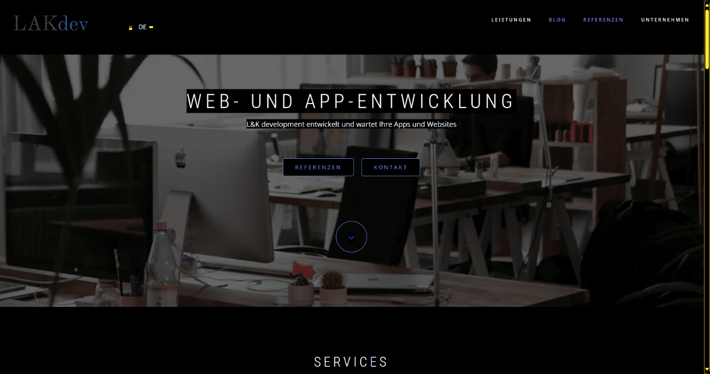 Kontrastdesign Nachthimmel von Windows 11. Dabei wird der Hintergrund auf schwarz gestellt und die Schrift auf weiß.